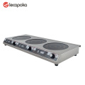 Cooktop elétrico com queimador triplo